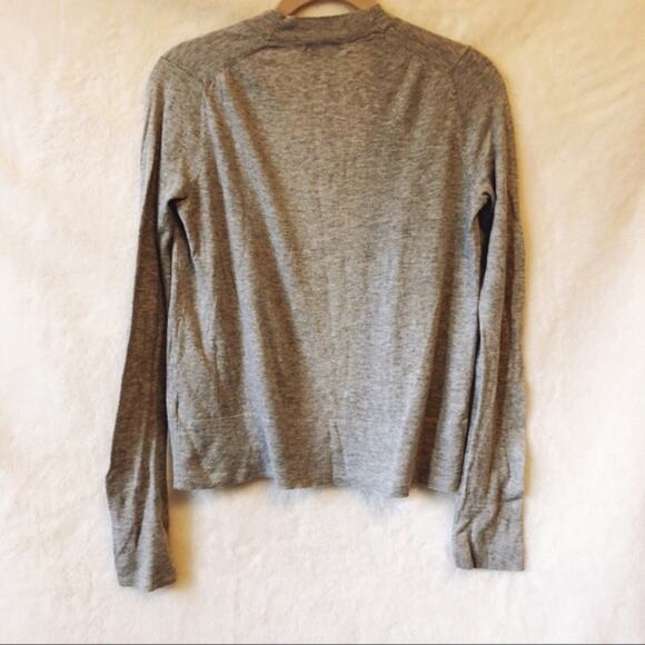 GAP Light Grey Long Sleeve Knit Cardigan - Picture 5 of 5